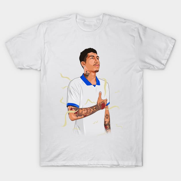 Roberto Firmino T-Shirt by Ades_194